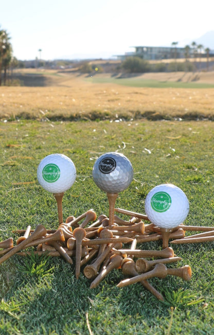 Pre Order Hempty's Golf® Premium Ball + Hemp Tees Set