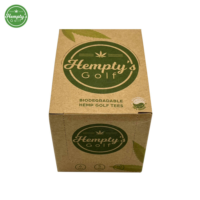 Hemp Golf Tee 30 cnt Full Box