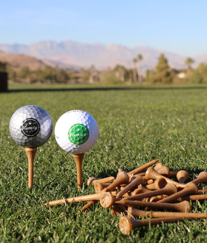 Pre Order Hempty's Golf® Premium Ball + Hemp Tees Set