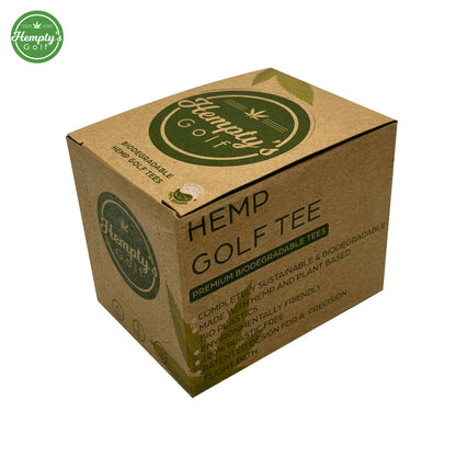 Hemp Golf Tee 30 cnt Full Box