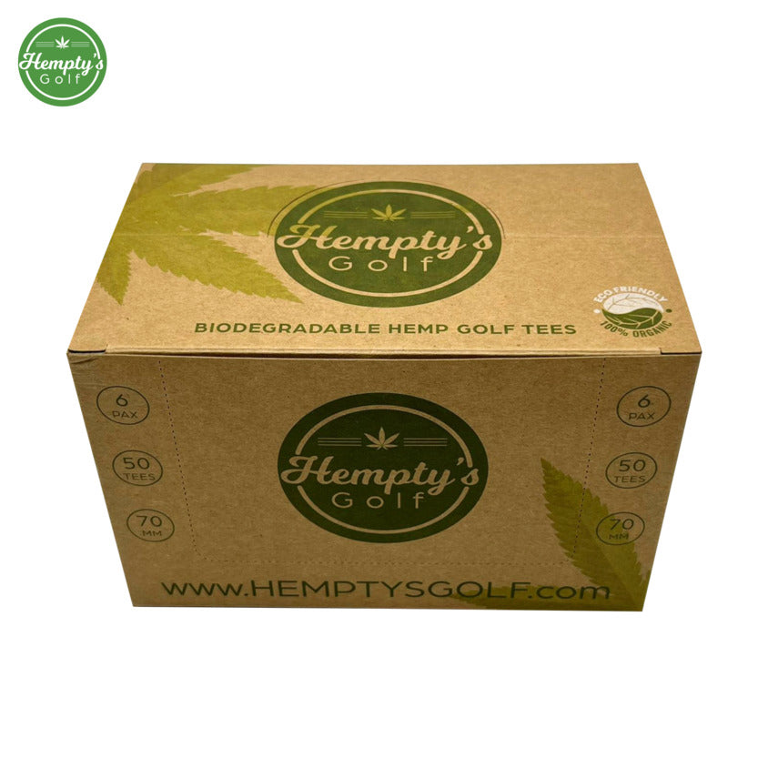 Hemp Golf Tee Full Box 300 cnt