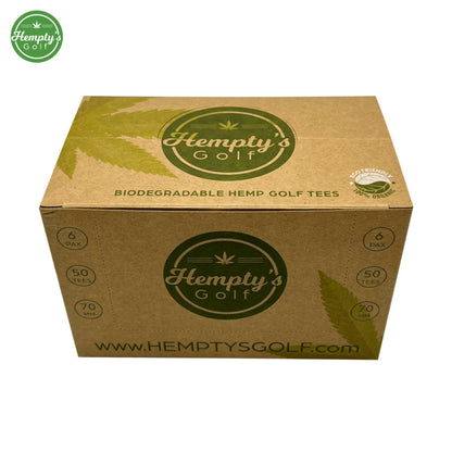 Hemp Golf Tee Full Box 300 cnt