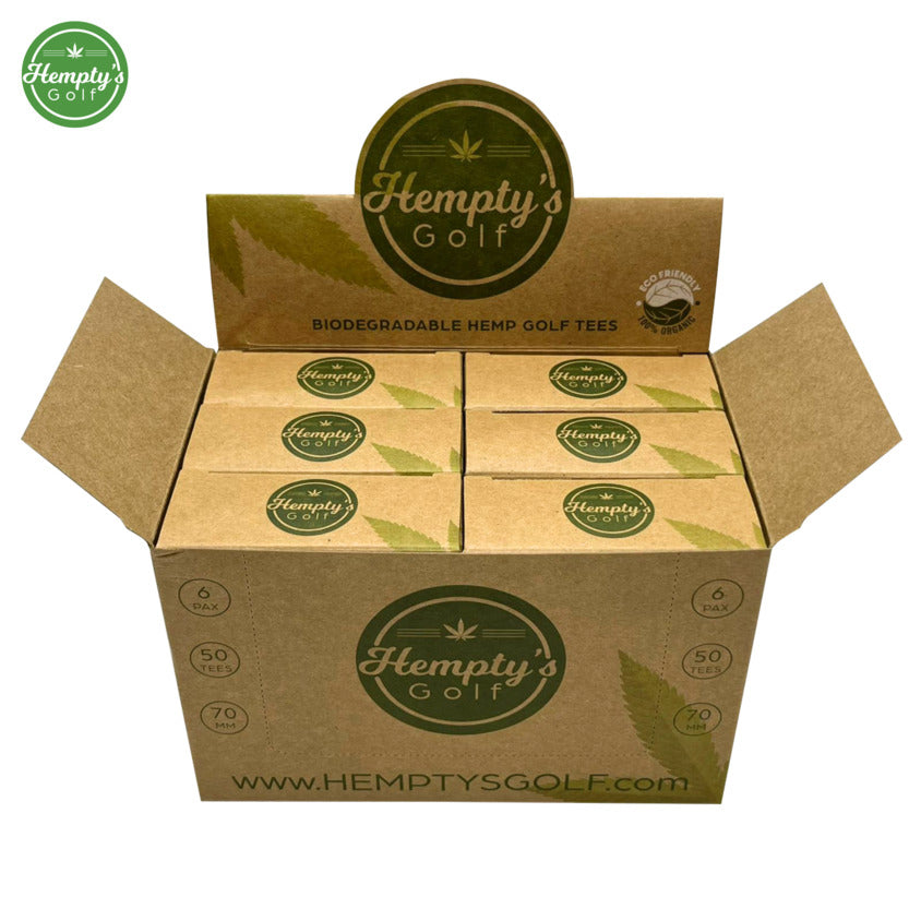 Hemp Golf Tee Full Box 300 cnt